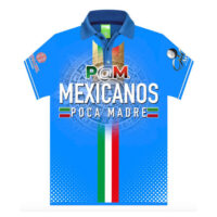 Playera Azul - PAM Mexicanos
